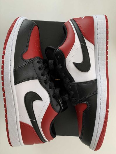 Nike Air Jordan 1 Low "Bred Toe"