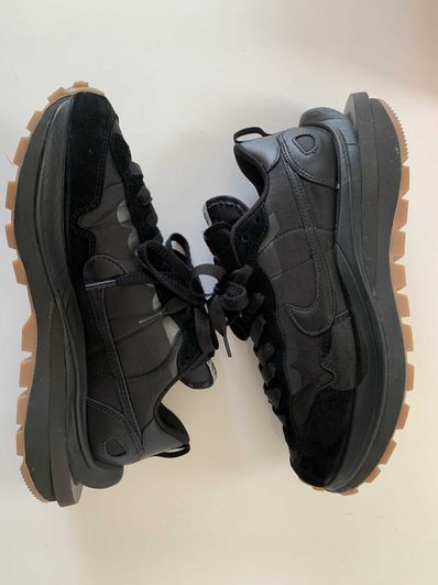 sacai × Nike VaporWaffle "Black Gum"