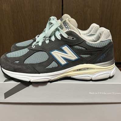 KITH × New Balance 990V3 "Steel Blue"