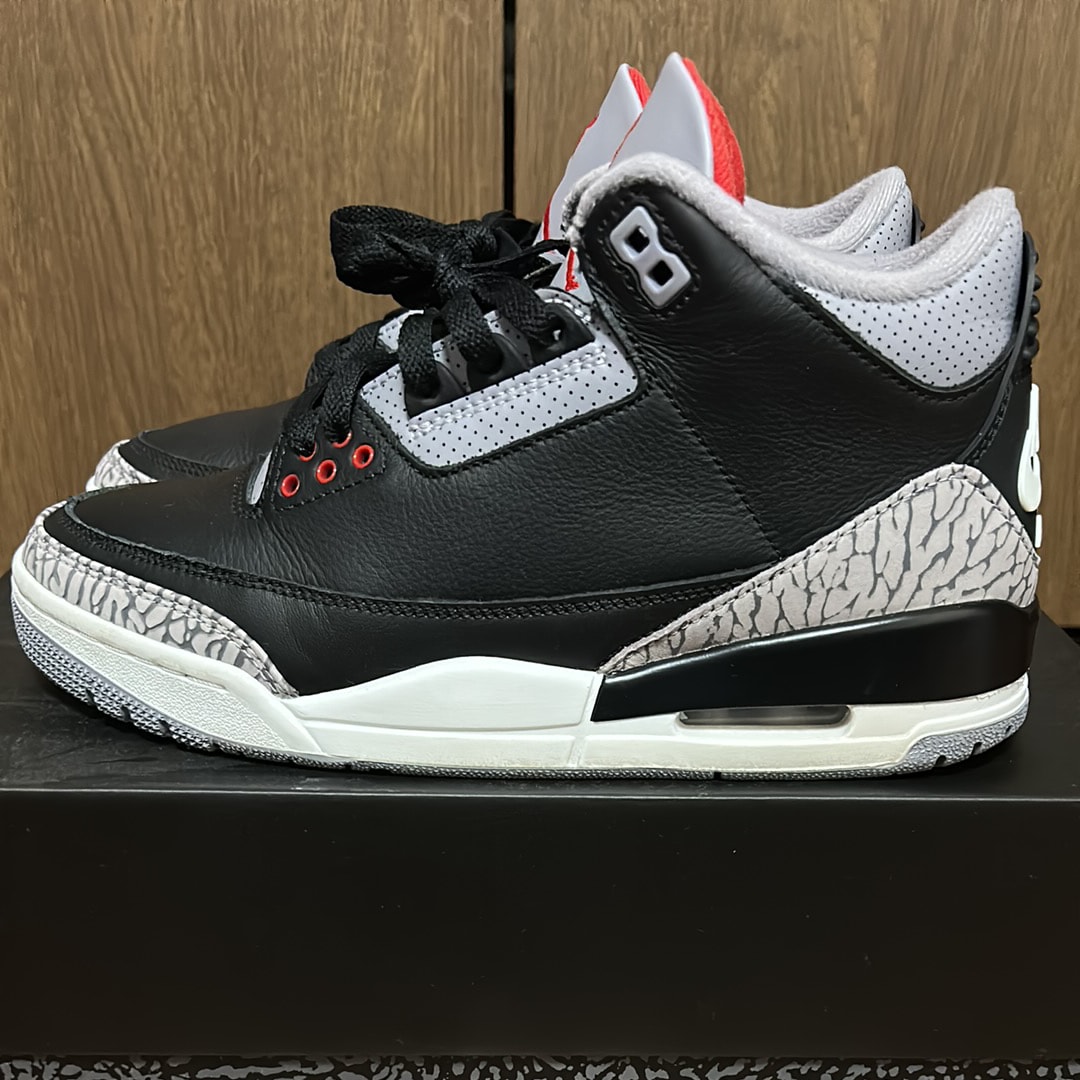 Nike Air Jordan 3 Retro "Black Cement" (2024)