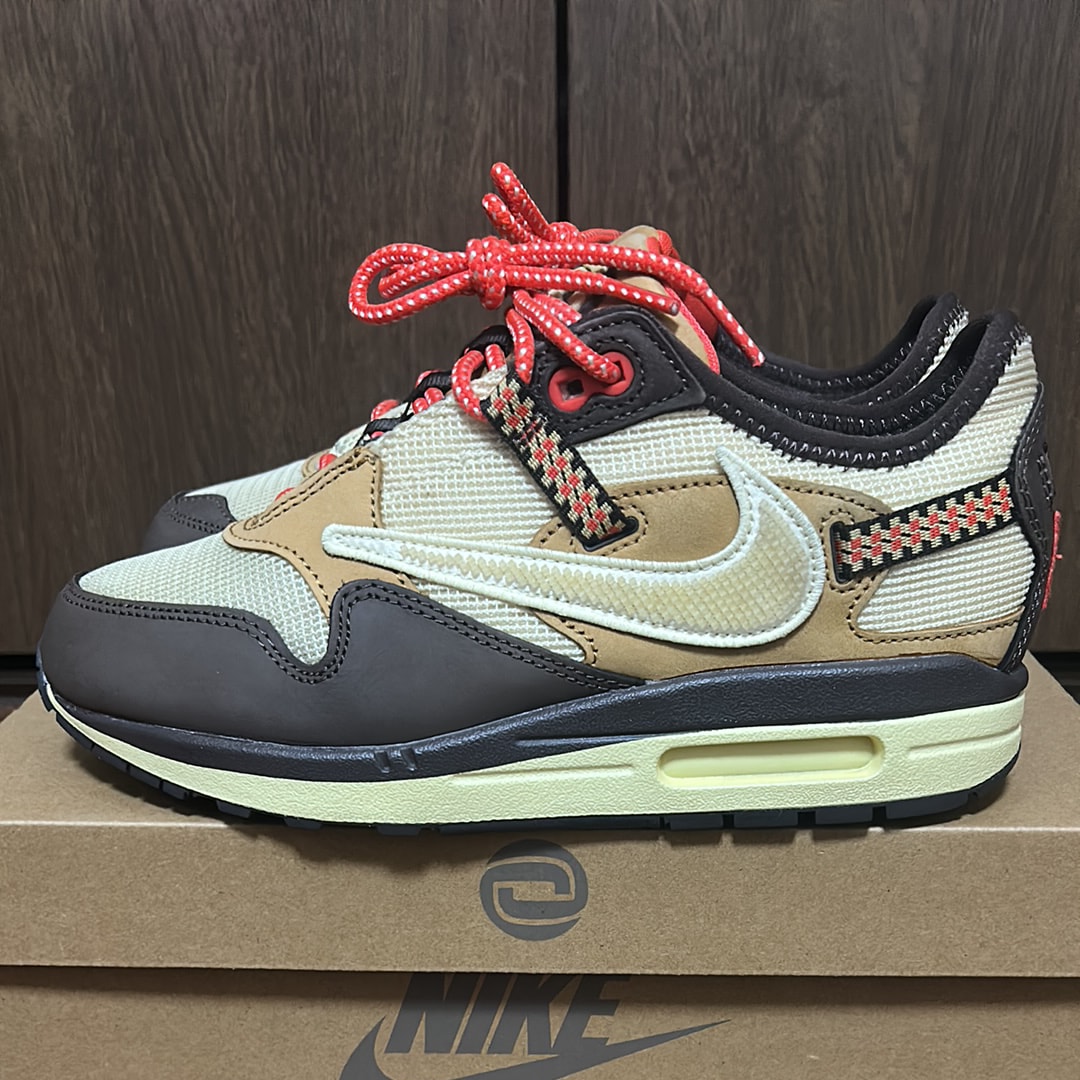 Travis Scott × Nike Air Max 1 "CACT.US Brown"