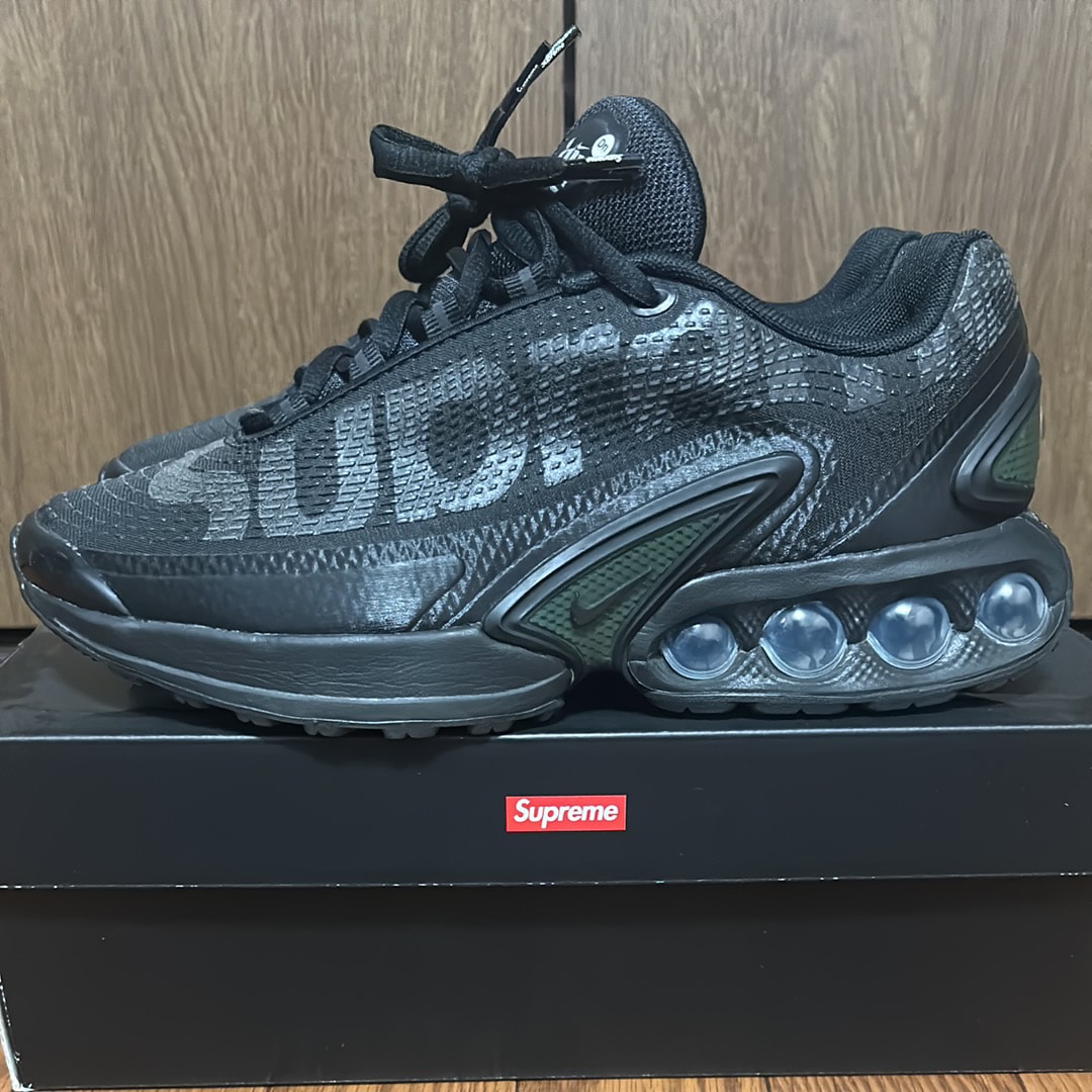 Supreme × Nike Air Max DN "Black/Galactic Jade"