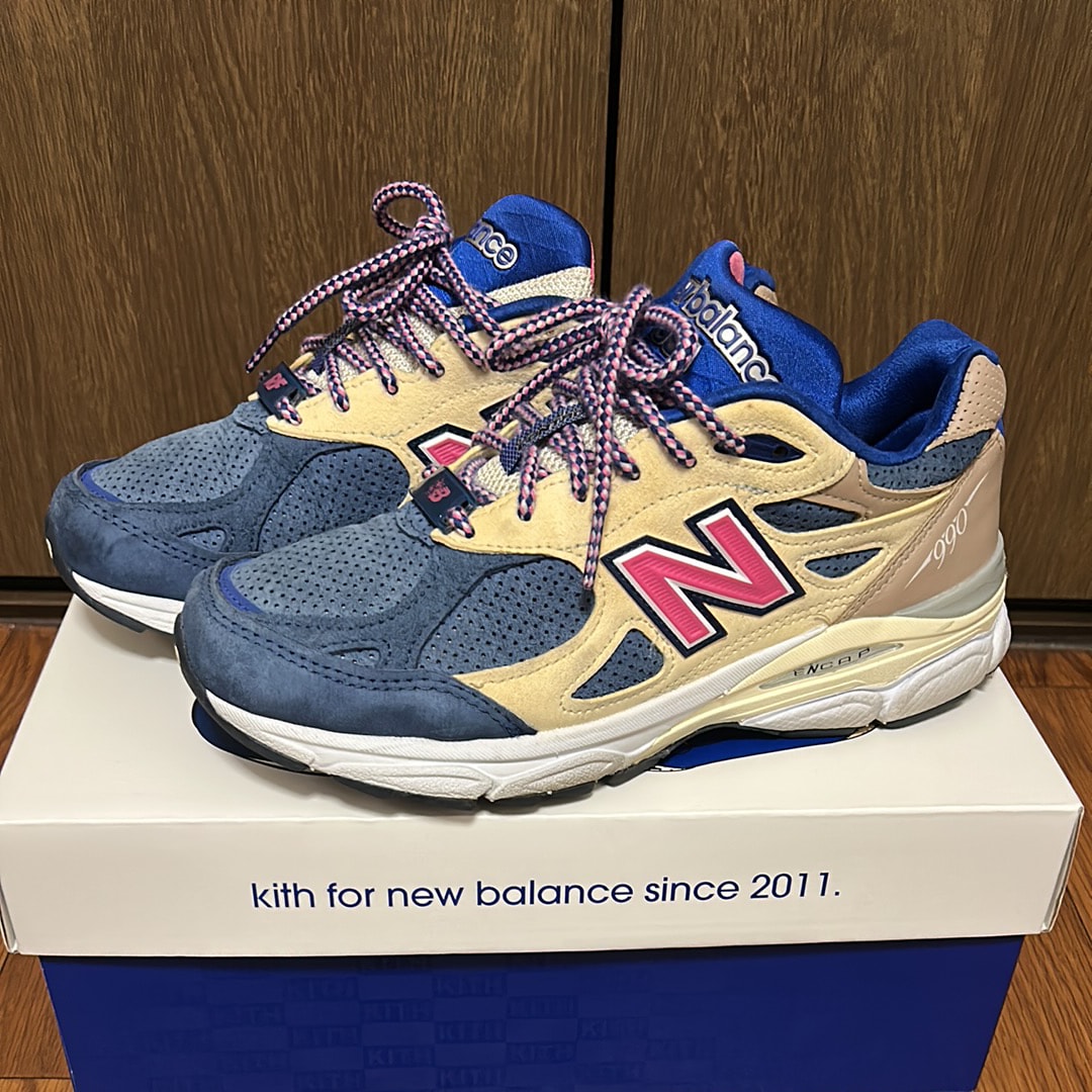 キス × ニューバランス 990V3 "デイトナ"