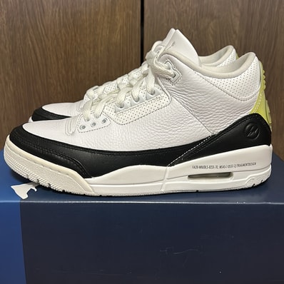 Fragment × Nike Air Jordan 3 "White/Black"