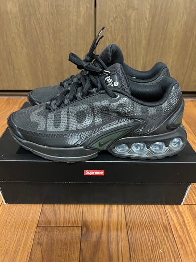 Supreme × Nike Air Max DN "Black/Galactic Jade"