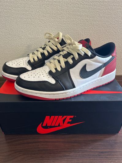Nike Air Jordan 1 Retro Low OG "Black Toe"