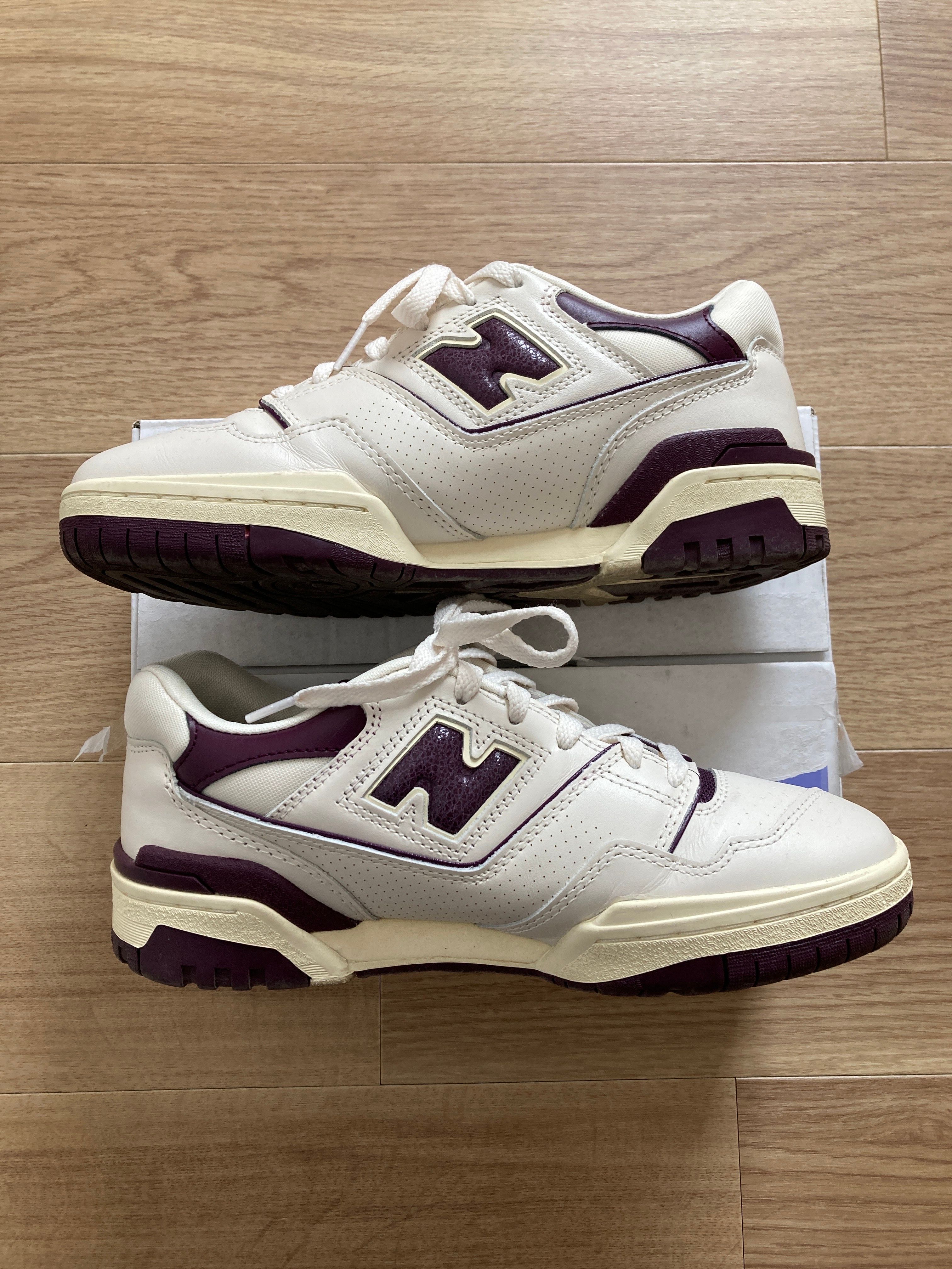 Aime Leon Dore × New Balance 550 "White/Purple"