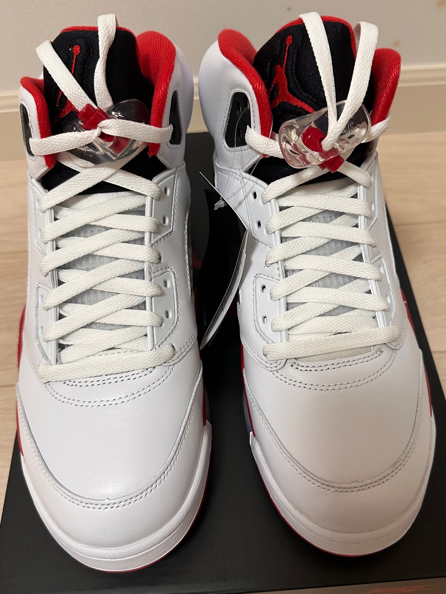 Nike Air Jordan 5 Retro OG "Fire Red/Black Tongue" (2025)