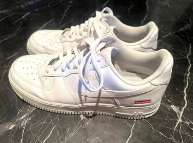 Supreme × Nike Air Force 1 Low "White"