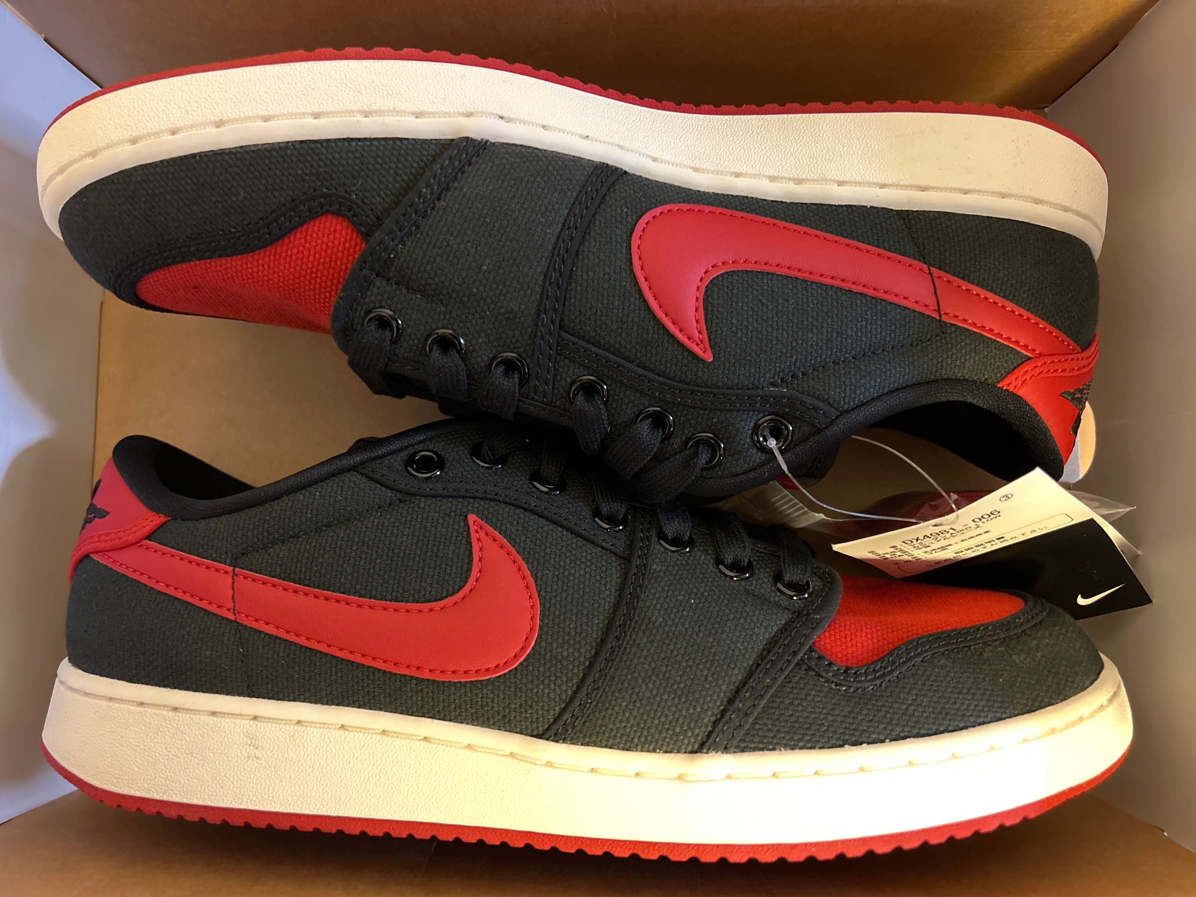 Nike Air Jordan 1 Low KO "Bred"