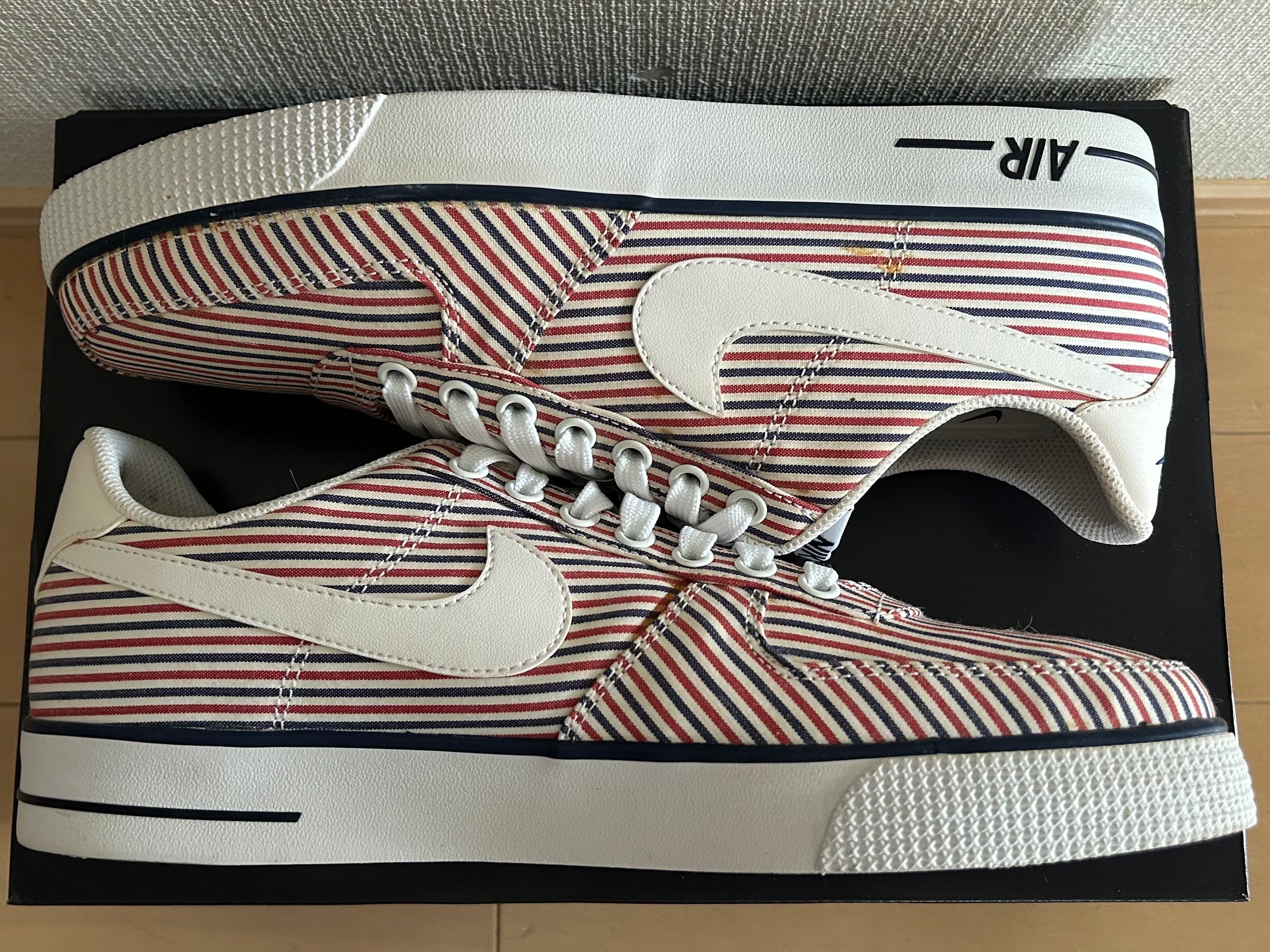 Nike Air Force 1 AC "White/Midnight Navy/Gym Red"