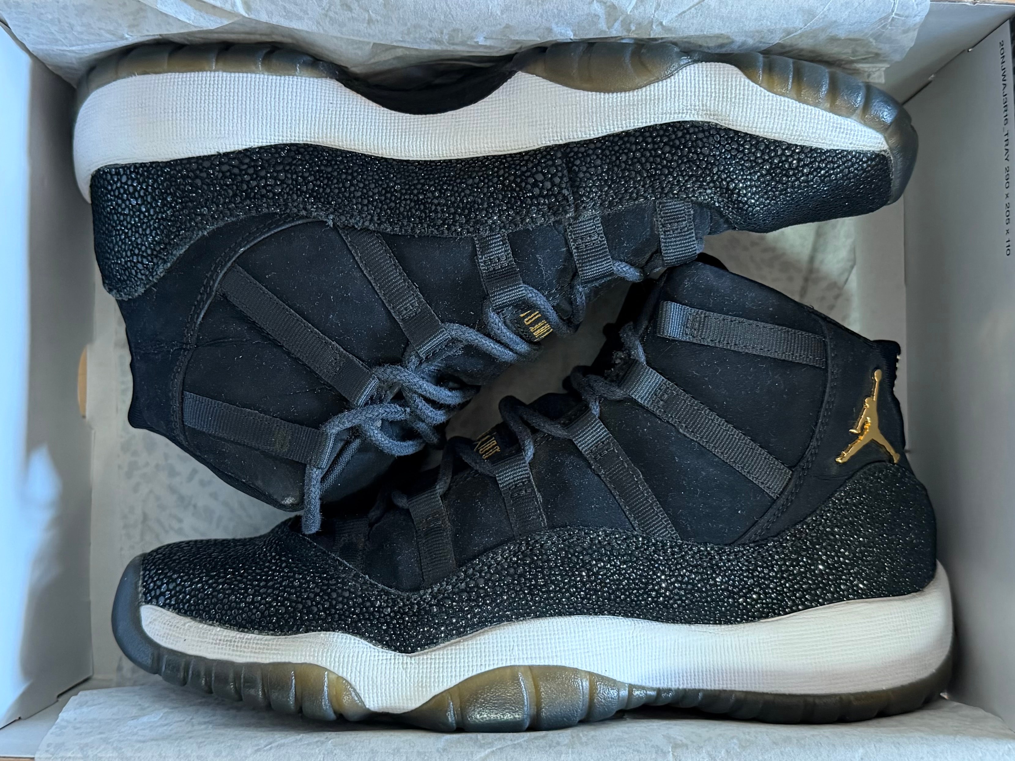 Nike GS Air Jordan 11 "Heiress/Black Stingray"
