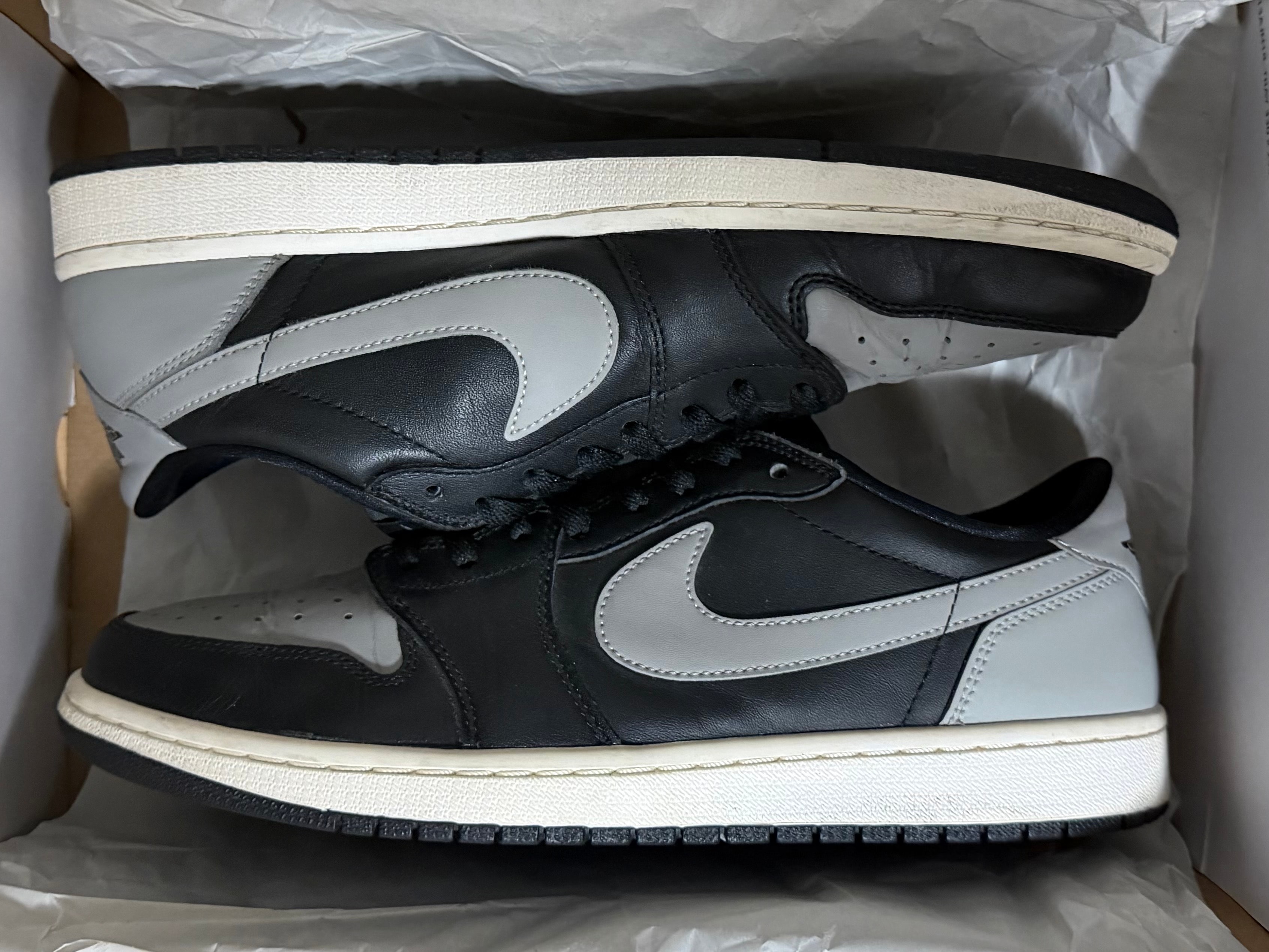 Nike Air Jordan 1 Retro Low "Black/Grey" (2015)