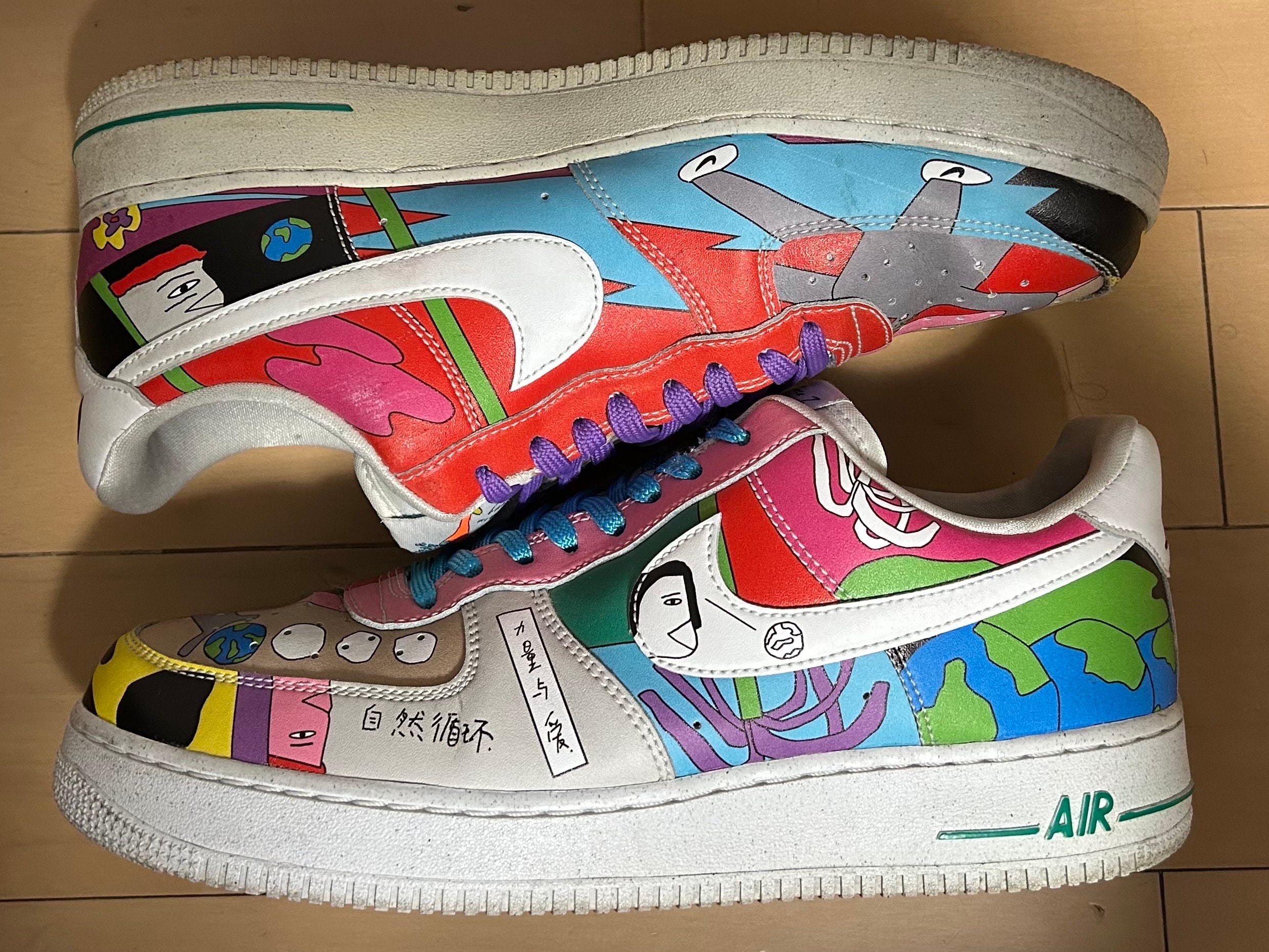 ローハン・ワン × ナイキ エアフォース 1 ロー "マルチカラー"