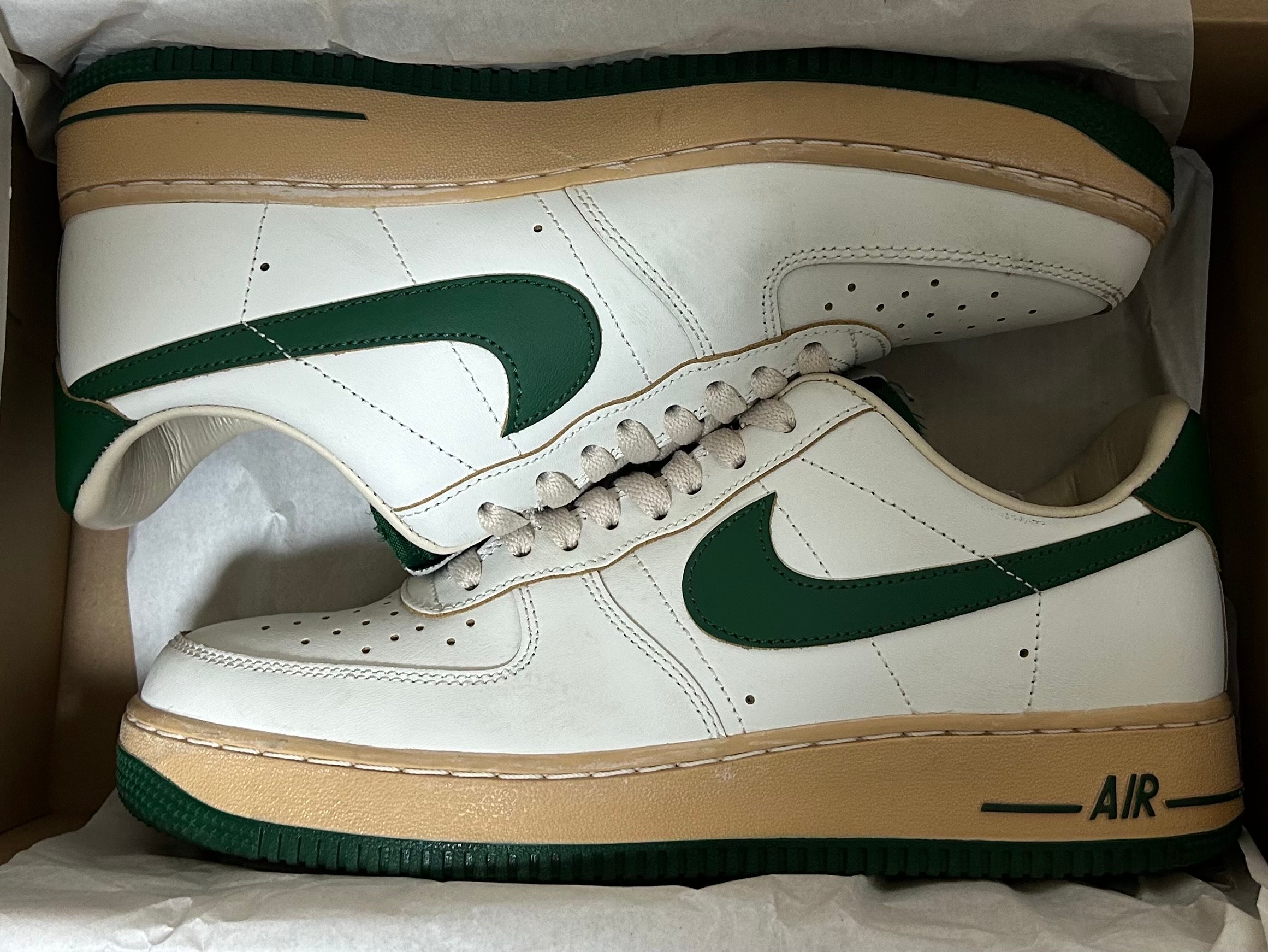 Nike Women's Air Force 1 Low "Green and Muslin"
