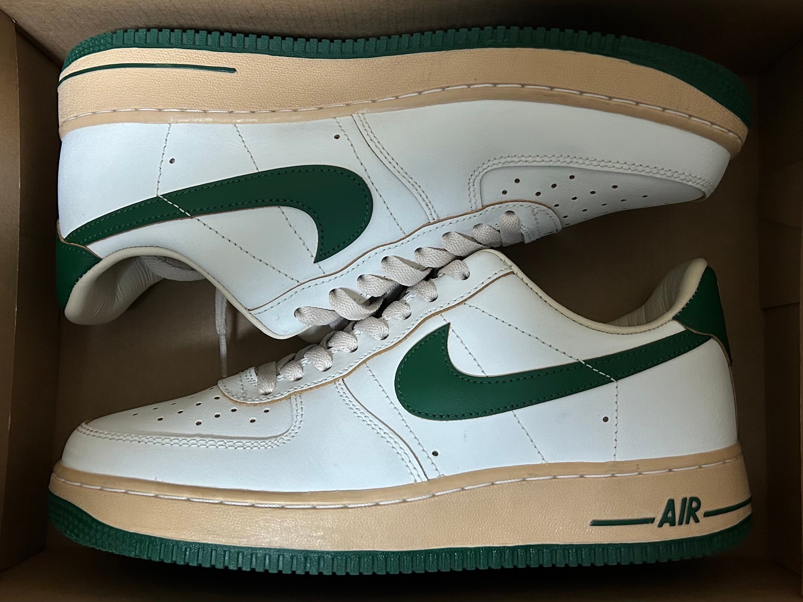 Nike Women's Air Force 1 Low "Green and Muslin"