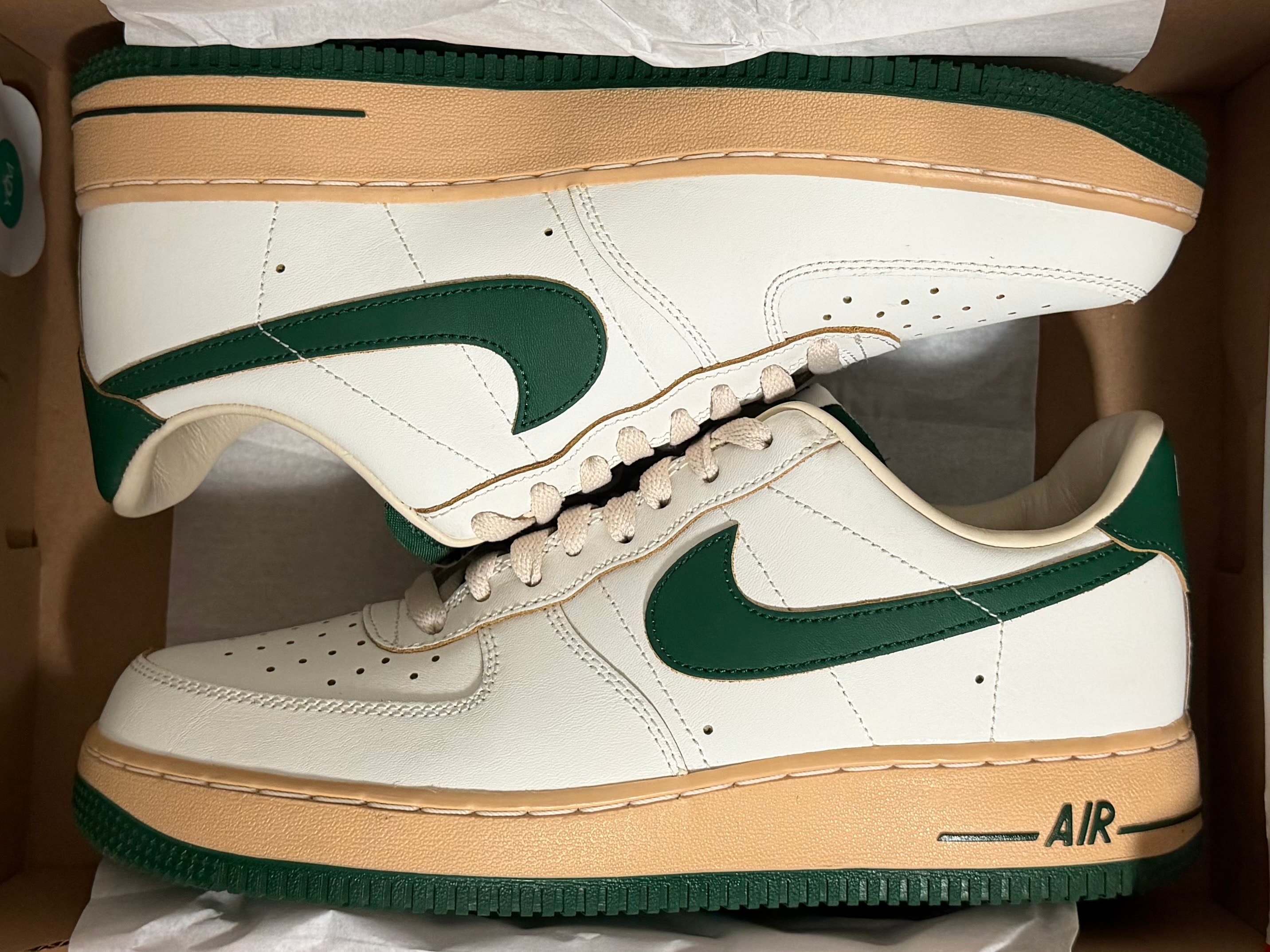 Nike Women's Air Force 1 Low "Green and Muslin"
