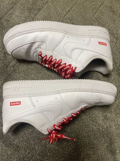 Supreme × Nike Air Force 1 Low "White"
