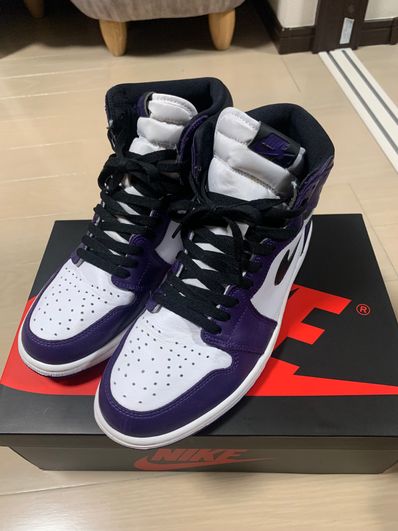 Nike Air Jordan 1 Retro High OG "Court Purple White/Black" (2020)