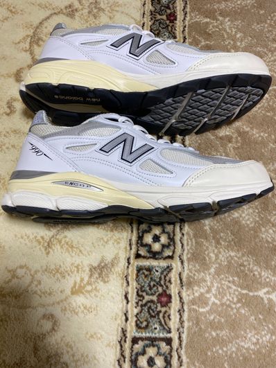 New Balance 990V3 "Sea Salt/Rain Cloud"