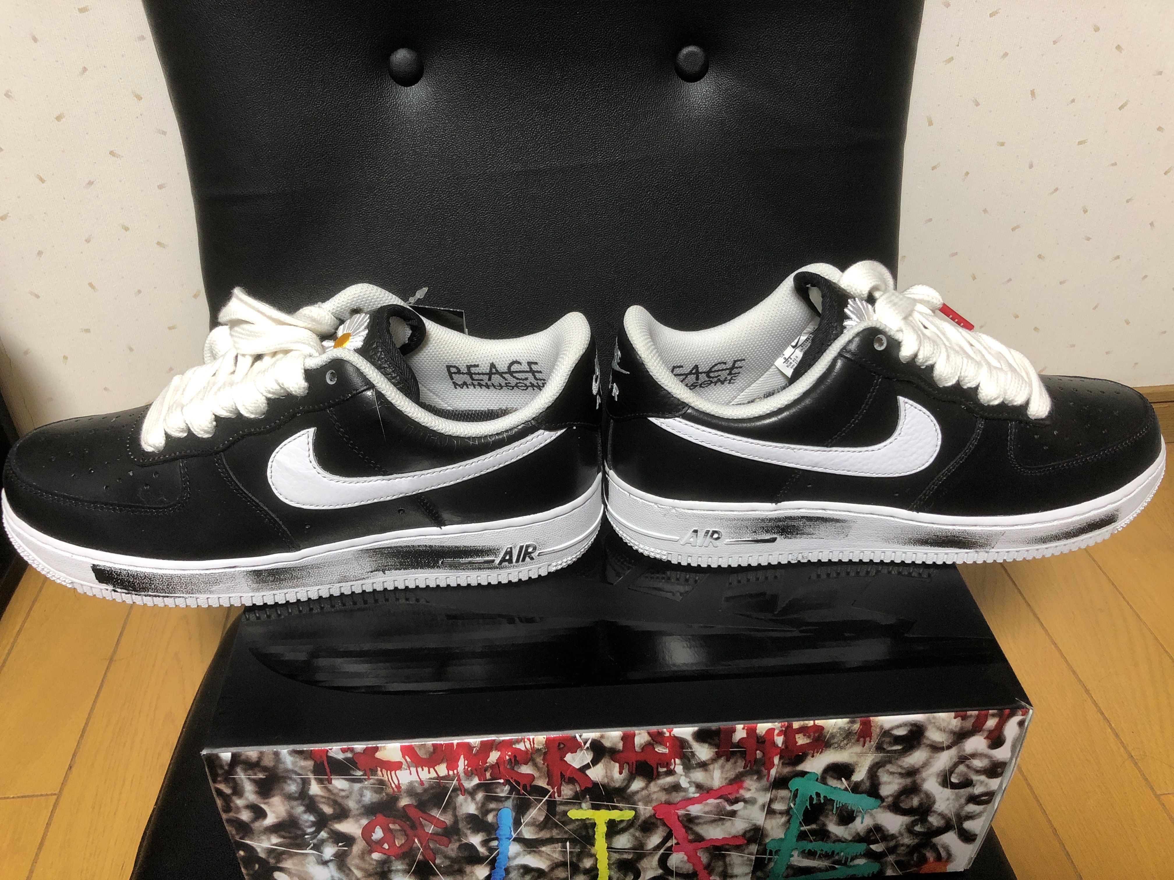 PEACEMINUSONE × Nike Air Force 1 Low Para Noise "Black" / G-DRAGON