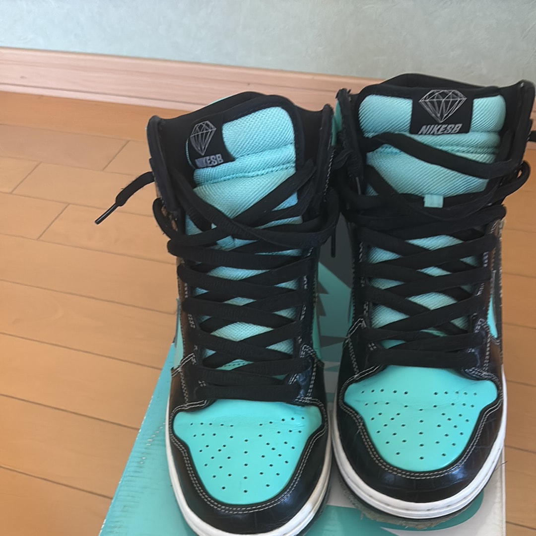 Diamond Supply × Nike SB Dunk High "Tiffany"