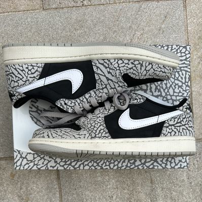 Nike Air Jordan 1 Retro Low OG "Black Cement"