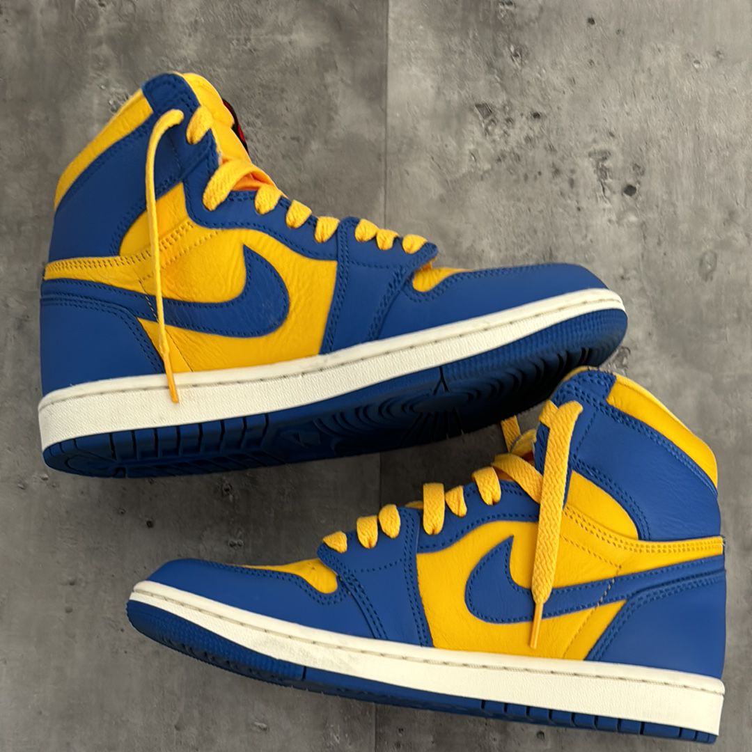 Nike Women's Air Jordan 1 High OG "Game Royal and Varsity Maize"