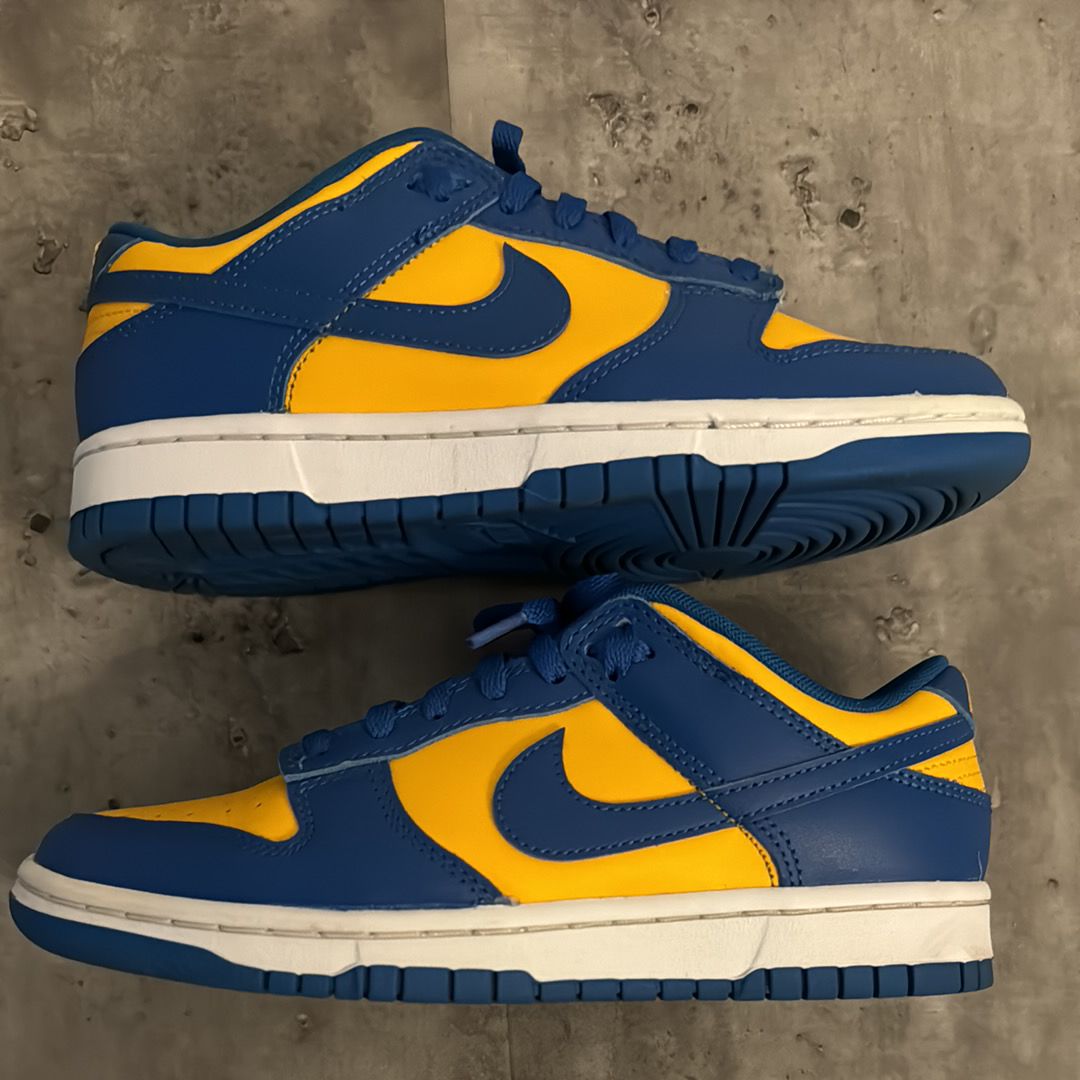 Nike Dunk Low "Blue Jay and University Gold"
