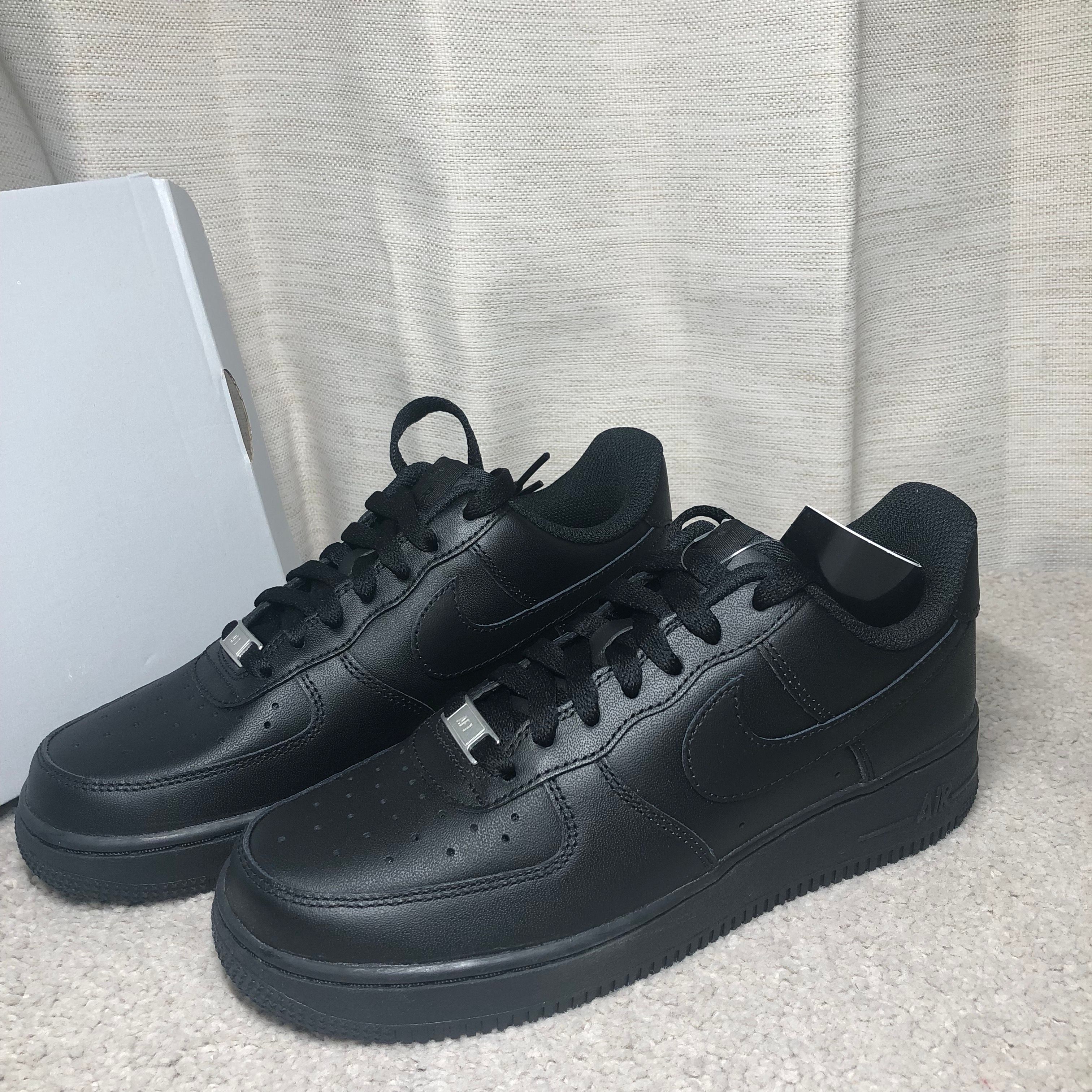 Nike Air Force 1 Low '07 "Black/Black"