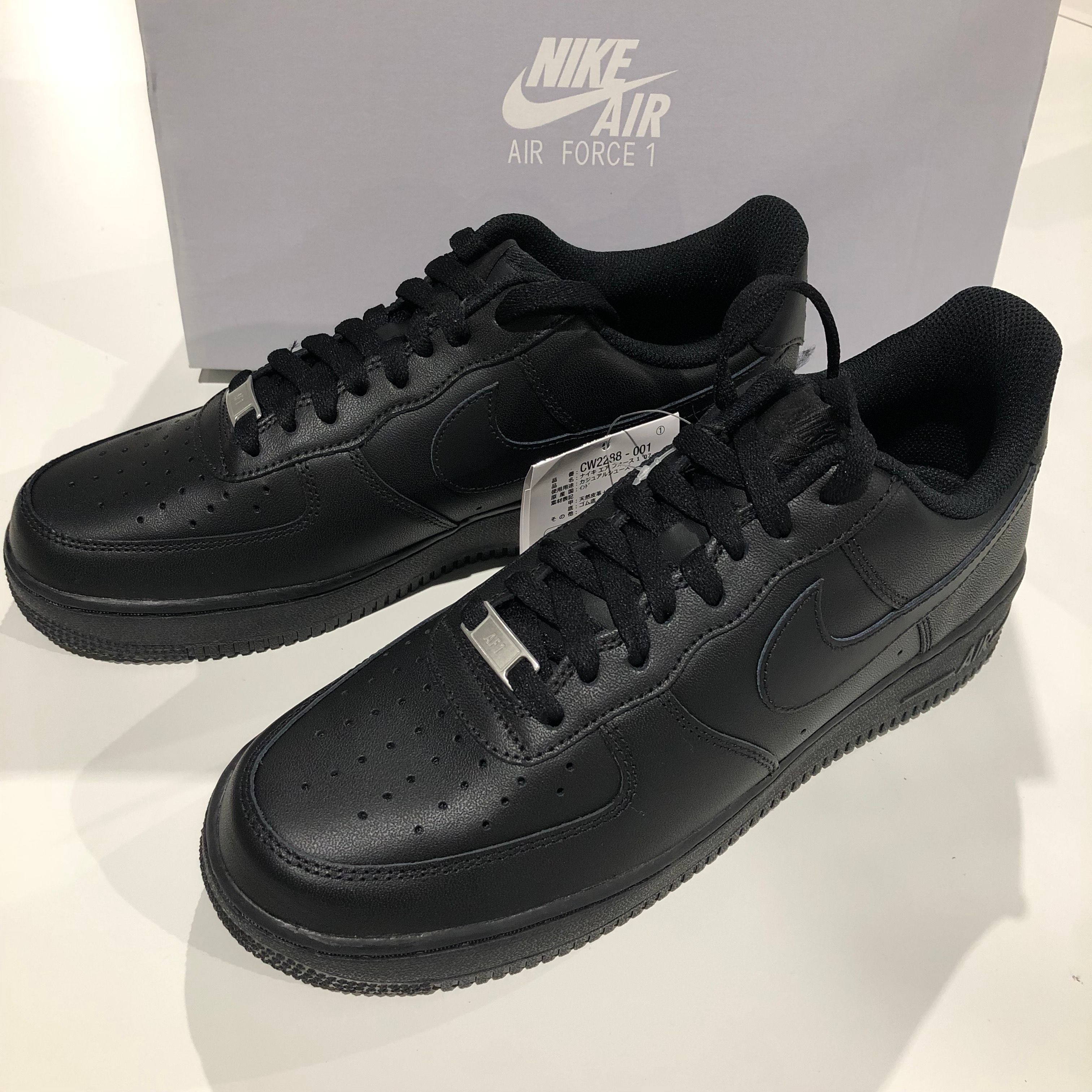 Nike Air Force 1 Low '07 "Black/Black"