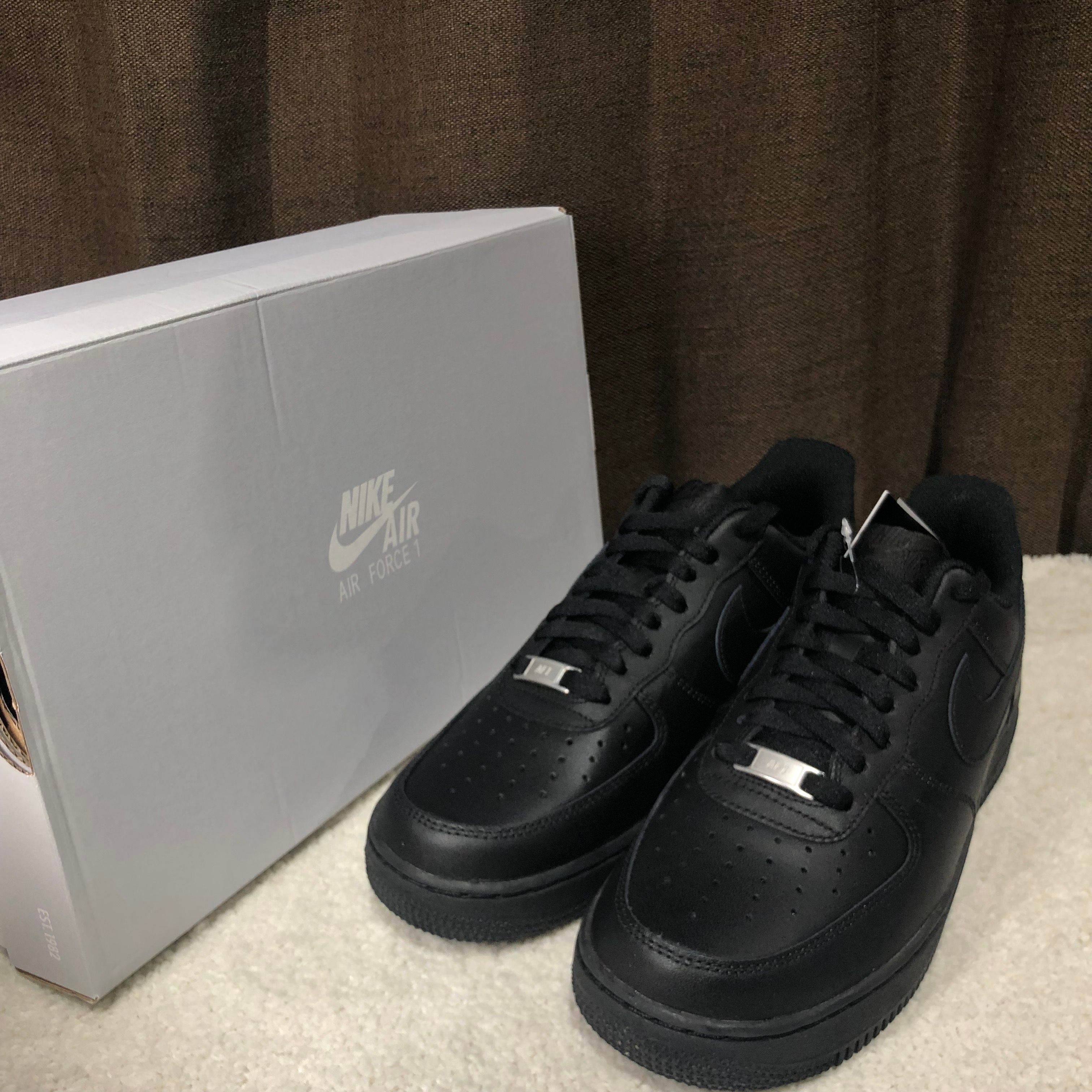 Nike Air Force 1 Low '07 "Black/Black"