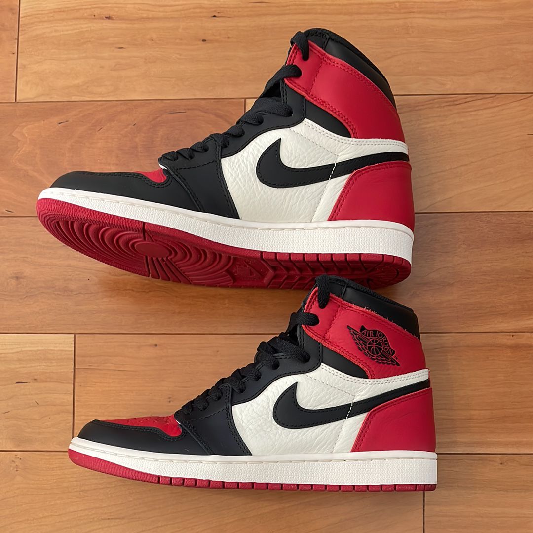 Nike Air Jordan 1 Retro High OG "Bred Toe"