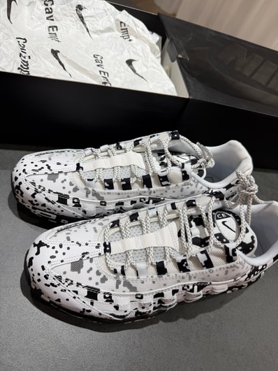 Cav Empt (C.E) × Nike Air Max 95 "White"