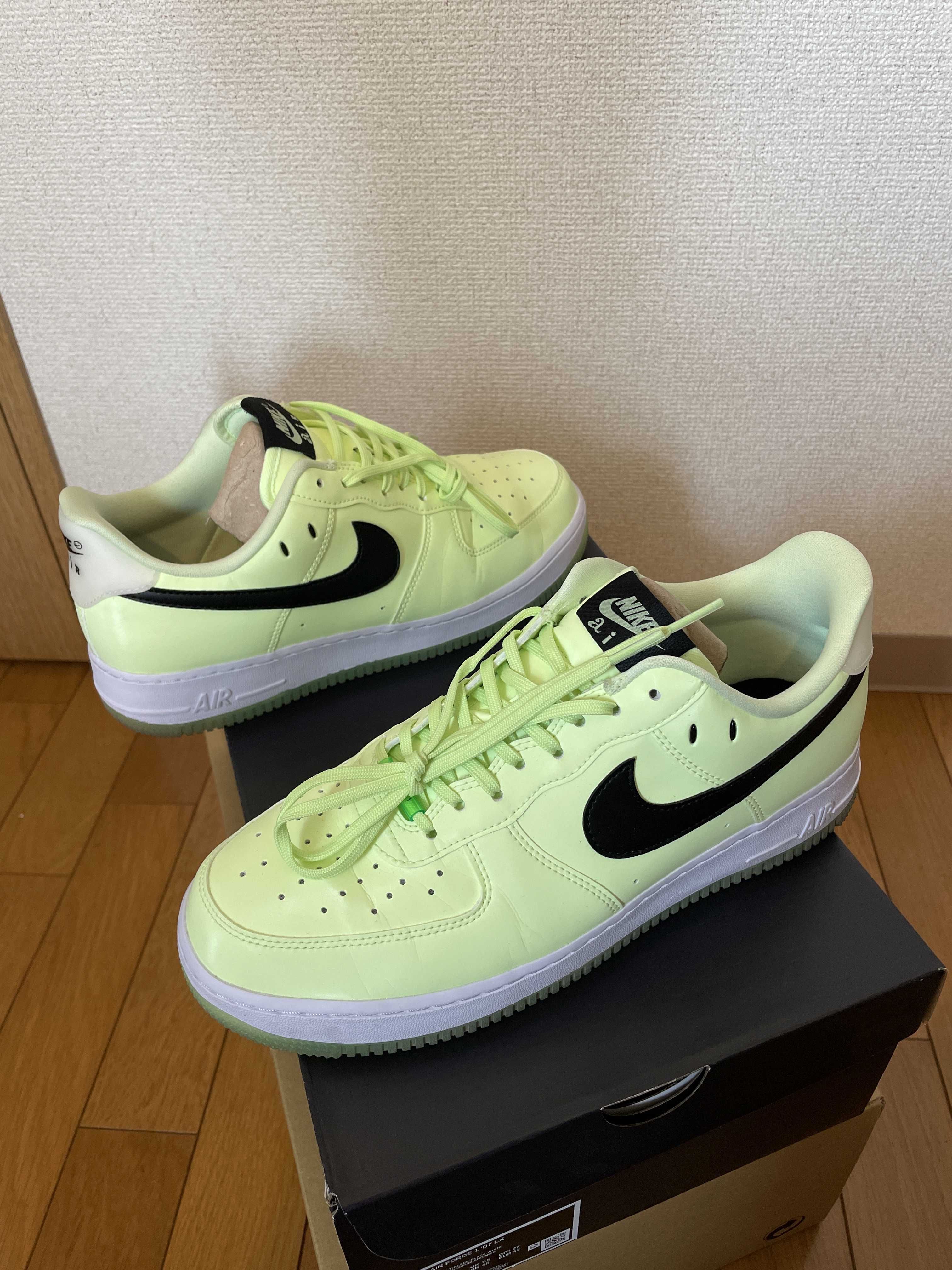 Nike Women's Air Force 1 Low '07 LX "Barely Volt/Black/White"