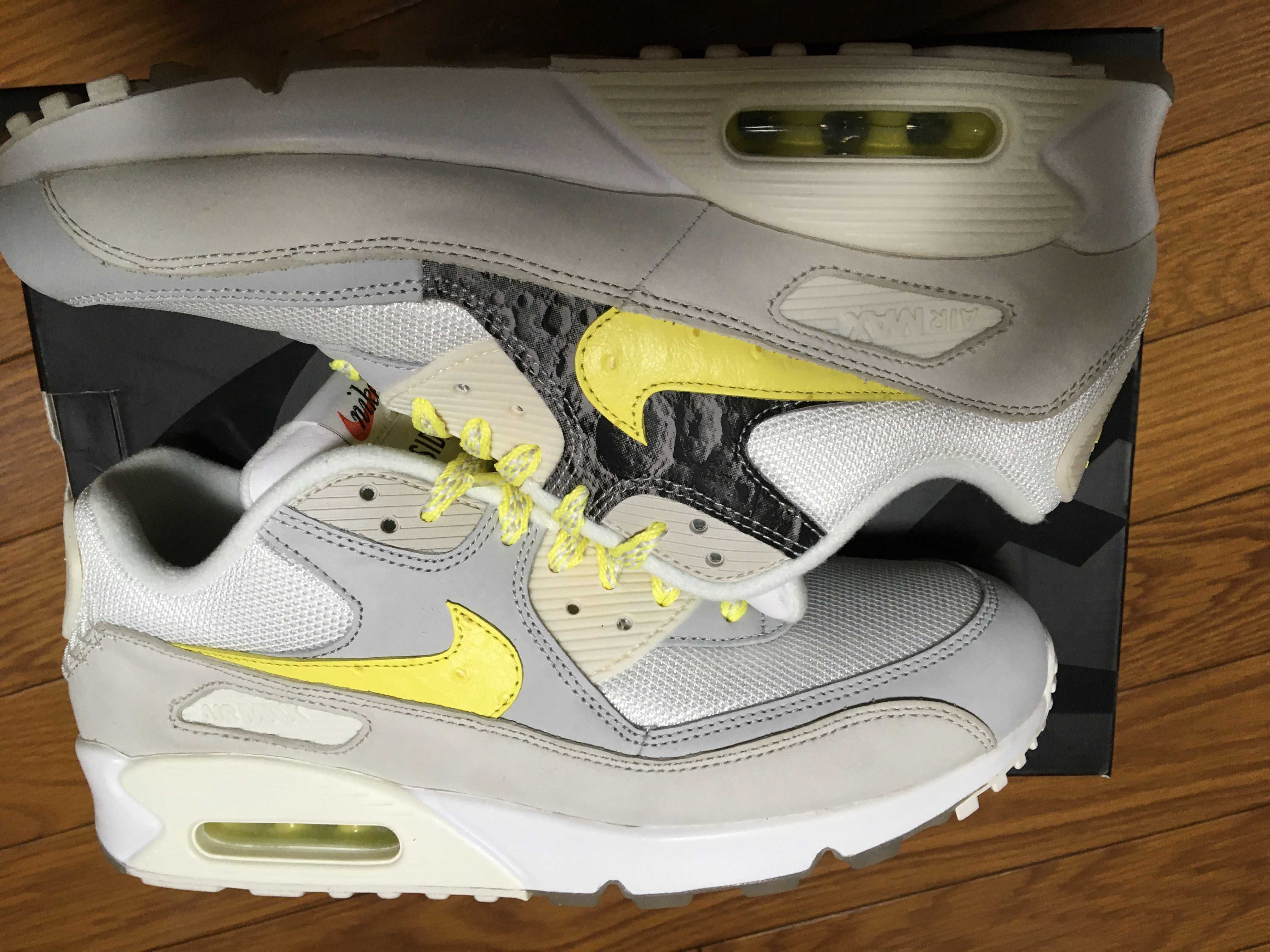 Nike Air Max 90 Side-A "White/Yellow"