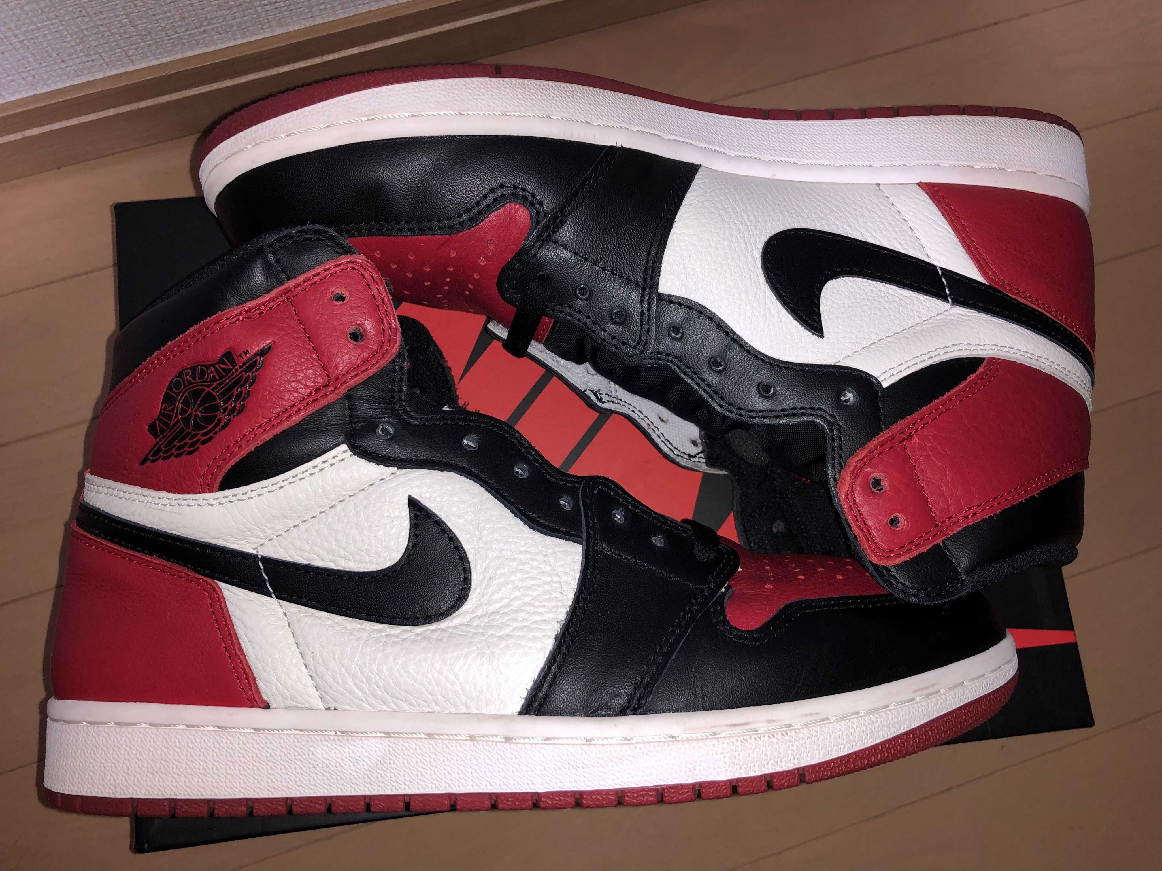Nike Air Jordan 1 Retro High OG "Bred Toe"