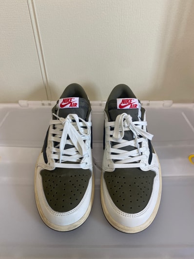 Travis Scott × Nike Air Jordan 1 Low OG SP "Reverse Olive"