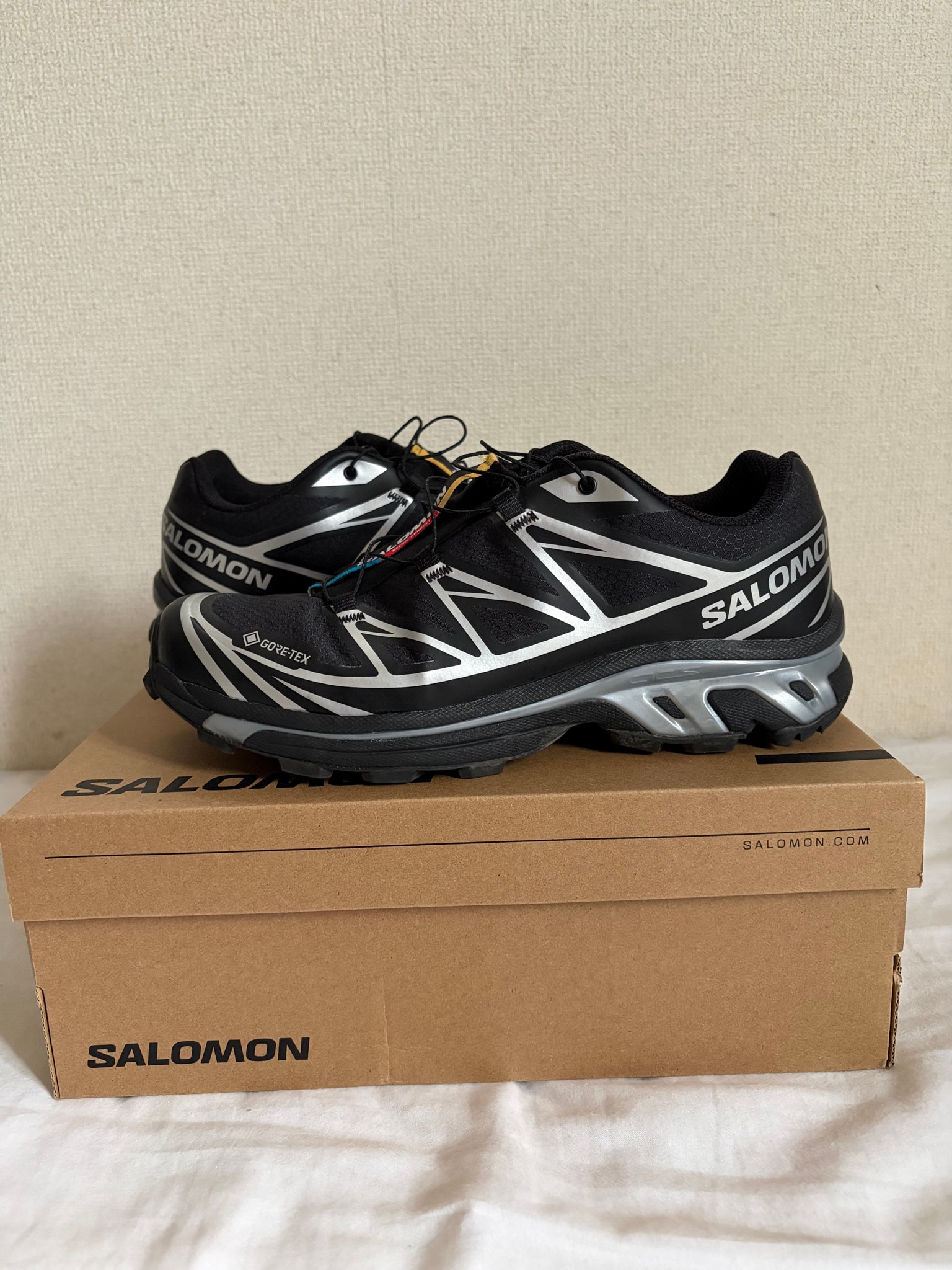 Salomon XT-6 GORE-TEX "Black/Footwear Silver"