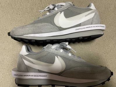 Fragment × sacai × Nike LD Waffle "Light Smoke Grey"