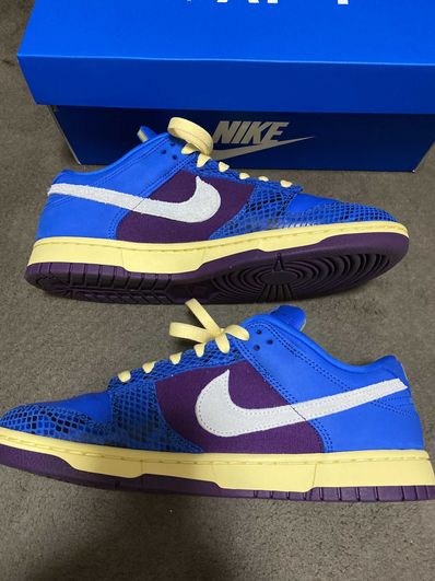 UNDEFEATED × Nike Dunk Low SP "Royal"