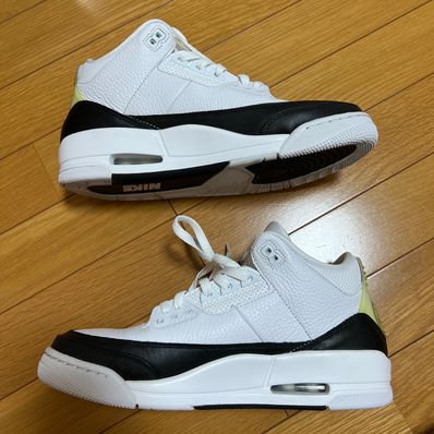 Fragment × Nike Air Jordan 3 "White/Black"