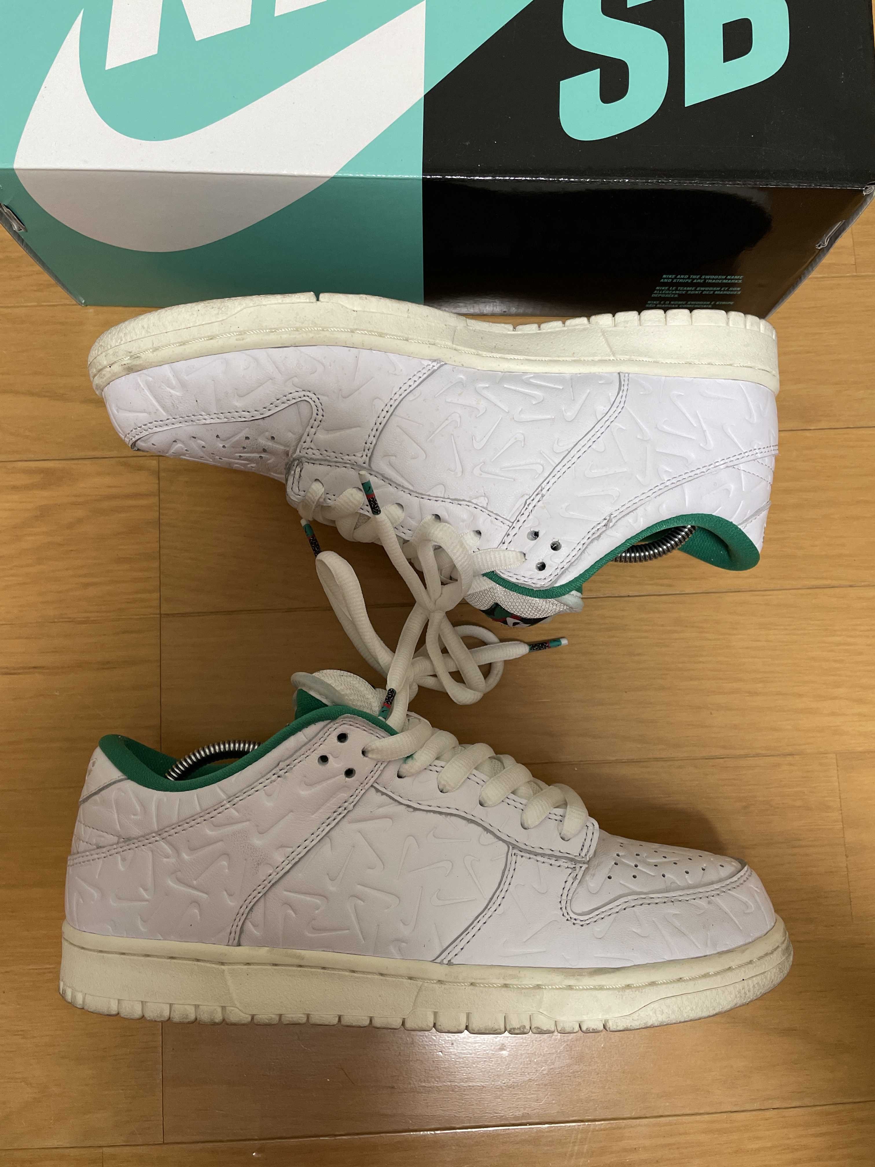 BEN-G × Nike SB Dunk Low "White/Green"