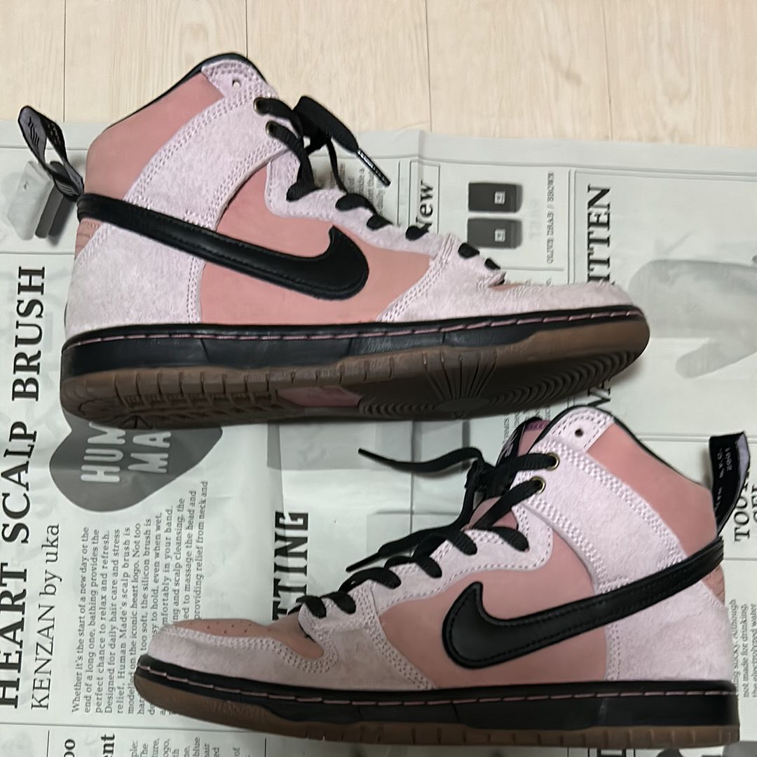 KCDC Brooklyn Skateshop × Nike SB Dunk High "Pink/Black"