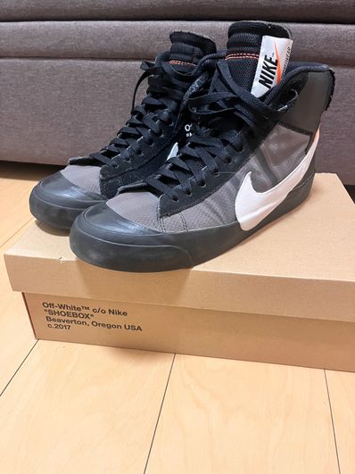 Off-White × Nike Blazer Studio Mid "Grim Reaper"
