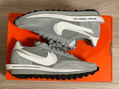 Fragment × sacai × Nike LD Waffle "Light Smoke Grey"