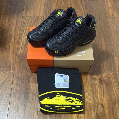 Corteiz × Nike Air Max 95 "Black and Tour Yellow"