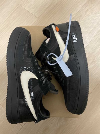Off-White × Nike Air Force 1 Low "Black"