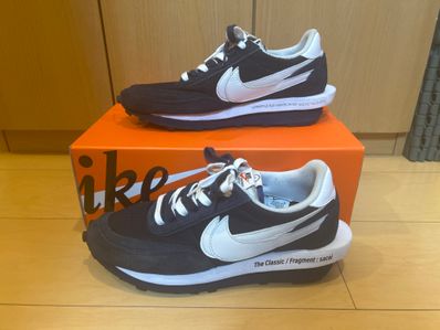 Fragment × sacai × Nike LD Waffle "Blackended Blue"