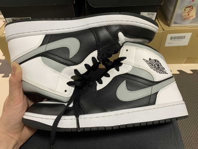 NIKE AIR JORDAN 1 MID "WHITE SHADOW"